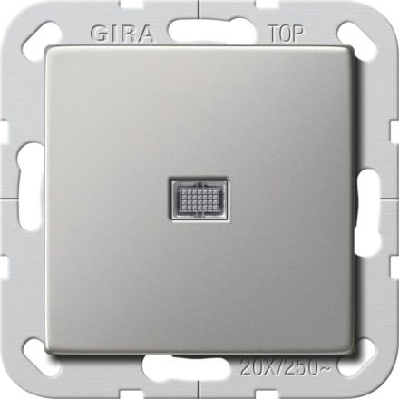Gira 2834600 rocker switch BS 20 AX Off 2-pole control system 55 stainless steel
