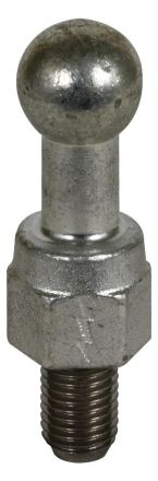 Dehn & Söhne 755636 ball fixing point D:25mm straight threaded bolt M16x25mm