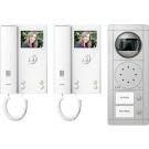 Ritto RGE1892220 Portier Video Set 2 WE, silver/white