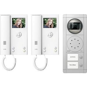 Ritto RGE1892220 Portier Video Set 2 WE, silver/white