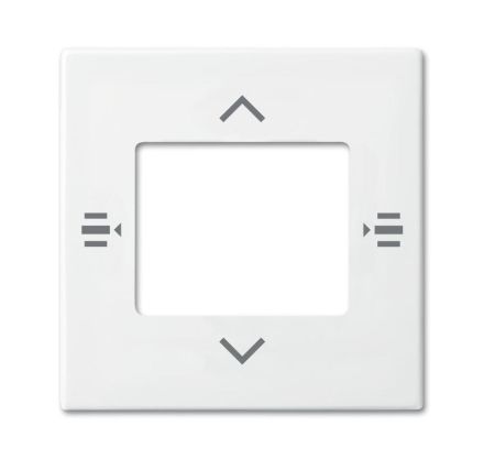 Busch-Jaeger 6108/61-914 Central plate for control element 6-way alpine white