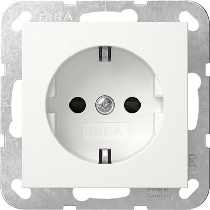 Gira 438303 SRK System 55 pure white socket SCHUKO