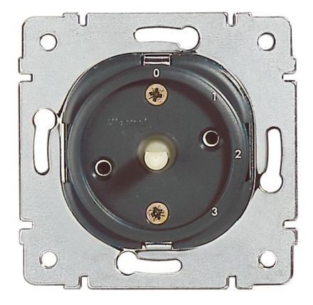 Legrand 775958 step switch insert 3-step switch with zero position, (grey)