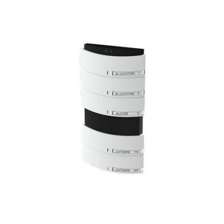 Busch-Jaeger 6320/50-24G control element 5/10-way, with infrared interface, Busch-triton® studio white high gloss