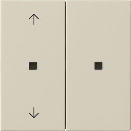 GIRA 510801 KNX-RF operating top unit System 55 | 2-way, arrows | cream white glossy