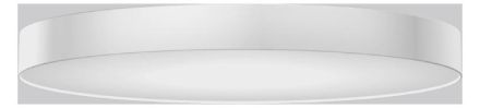 RZB 982559.002 Flatliner Slim D:600mm H:60mm with fabric shade