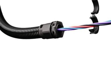 Fränkische Rohrwerke 4917003100 2NTPA-23P29PB divisible black lock nut