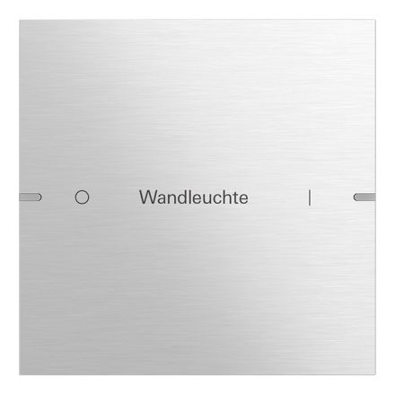 GIRA 503117 rocker set writable for push button sensor 4 | 1-way | aluminum