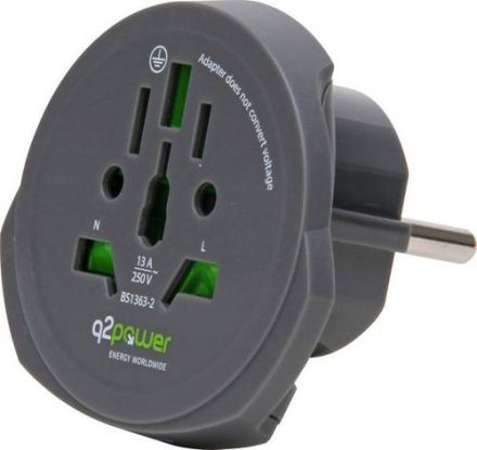 Kopp 473202019 for devices CH IT BR UK USA adapter