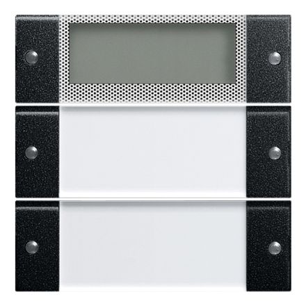 GIRA 2142005 described TS3 rocker set System 55 | 2-way | matt black