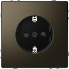 MERTEN MEG2300-6052 SCHUKO socket Moccametallic System Design