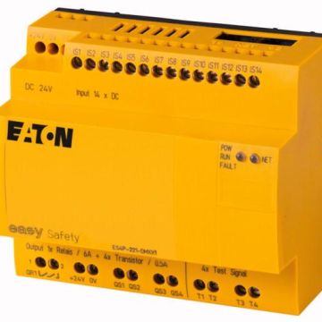 Eaton ES4P-221-DMXX1 safety control relay, 24 V DC,Transis, 111016