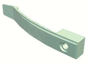 OBO Bettermann 2032 1x8 light grey cable clamp, 2205017