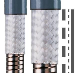 Flexa 10133901018 PSL-VA AD7.2x9.6mm grey special protective hose