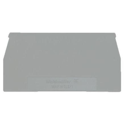 Weidmüller 1349140000 WAP WTL6/1 EN VGR end and intermediate plate