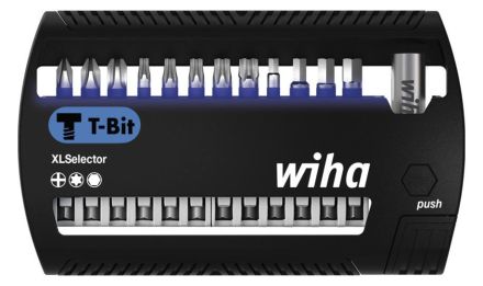 Wiha 41831 SB7948T950 Bit Set XLSelector T-Bit 50 mm