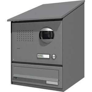 Ritto RGE1301120 letterbox surface-mounted horizontal video, Pur, stainless steel