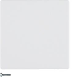 Berker 85141129 button 1-way polar white velvet Berker Q.1/Q.3