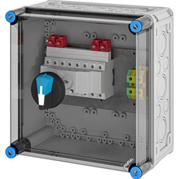 Hensel 20001580 63A 4-pole + PE Mi-load changeover switch housing