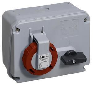 ABB Stotz-Kontakt 232MHS9W, Switchable wall socket, 32 A 9h, IP67, 2P+E, 2CMA167849R1000