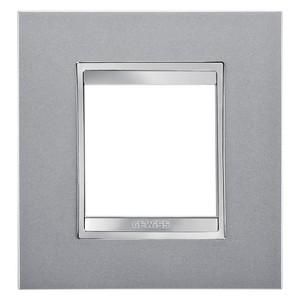 Gewiss GW16222VT LUX Inter 2M Titan cover frame