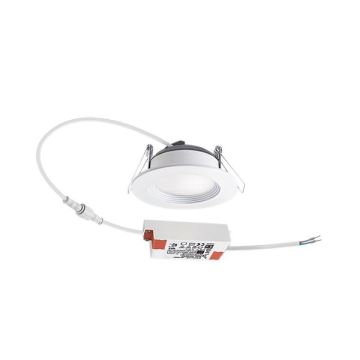 EsyLux EO10298967 LED recessed ceiling spotlight Elsa-2 DL 68 OP 100° 500 830 white