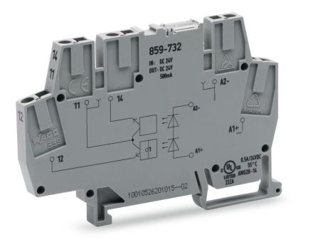 Wago 859-732 optocoupler terminal