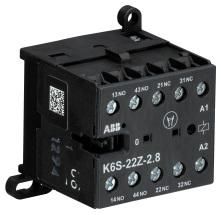 ABB Stotz-Kontakt K6S-22Z-2.8-72, miniature auxiliary contactor 17-32VDC, 2.8W, GJH1213001R7222