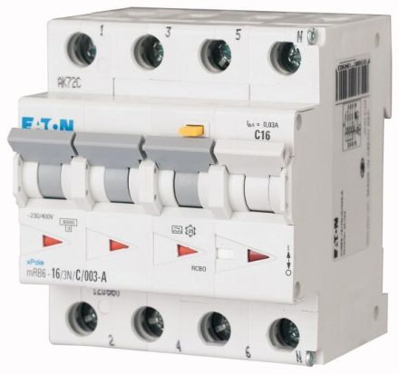 Eaton mRB6-16/3N/B/003-A combination switch, 120652