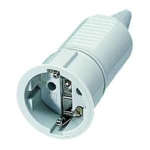 Mennekes 10752 coupling socket SCHUKO 16A 230V IP20 grey