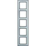 Hochköpper 00193091 5-way Nova stainless steel brushed piano black frame