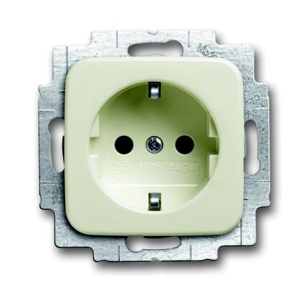 Busch-Jaeger 20 EURKS-212 SCHUKO® socket insert, with increased contact protection white