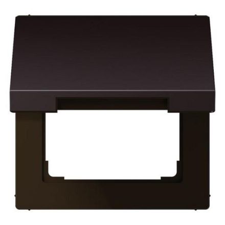 Jung AL2990KLD hinged cover with return spring, painted aluminium, LS series, dark (painted aluminium)