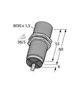 Turck 15355 BI10-M30-LIU Inductive Sensor