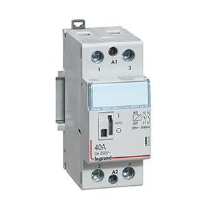 Legrand 412545 Cx3 contactor 230v 40a 2s with manual switch