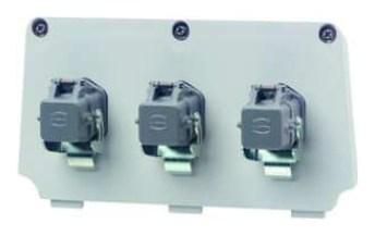 Mennekes 25036 module plate AMAXX