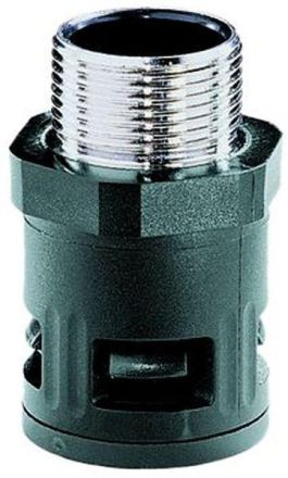 Flexa 15107013212 RQGK-M AD13.0 M12x1.5 black plastic quick screw connection