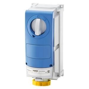 Gewiss GW66503 vertical with housing 16A/5 pin 110V IP66 socket