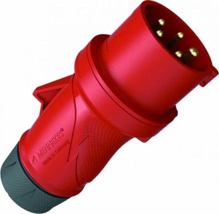 Mennekes 13510 CEE plug PowerTOP Xtra 16A5p 6h 400V IP44