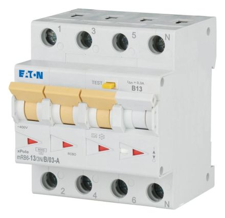 Eaton 120655 FI/LS switch 13 A 300 mA LS:B 3p+N FI:A