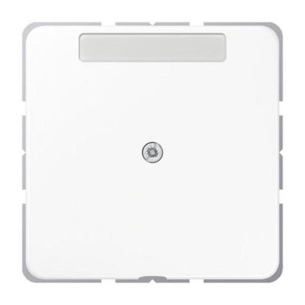 Jung CD590NAAWW cable outlet with strain relief with label field, Duroplast, CD series, alpine white