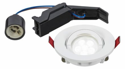 Feilo Sylvania 3001765 Inset Trend GU10 Dim ws 6W 36° 840 IP44 LED recessed ceiling spotlight