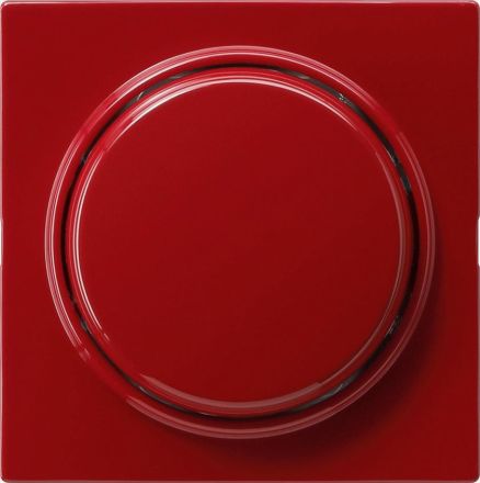 Gira 012743 push button switch cross cover S-Color red