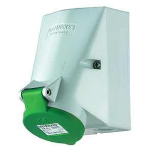 Mennekes 1859 wall socket TwinCONTACT 32A 4-pole 2h 50-500V