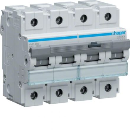 Hager HMC480 circuit breaker 4-pole C80A 6M 15kA