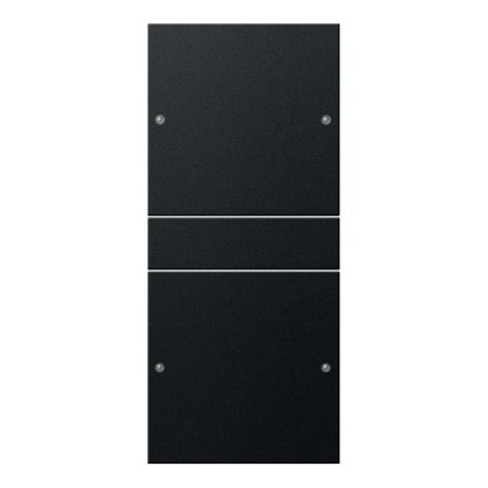 GIRA 2182005 TS3 rocker set System 55 | 2-way (1+1) | matt black