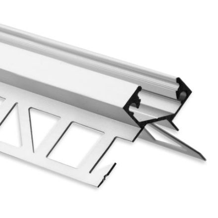 Rutec Licht 63035 Rutec aluminium tile profile FP5