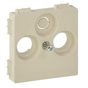Legrand 754801 cover Valena Life TV-R-SAT 30mm almond white, (beige)