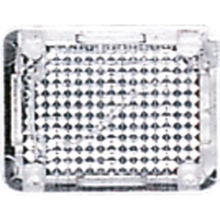 Jung 33KLART dome with symbol, translucent, crystal clear, symbol door