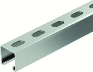 OBO Bettermann MS4141P3000A4 perforated SW 22mm 41x41 profile rail, 1123049